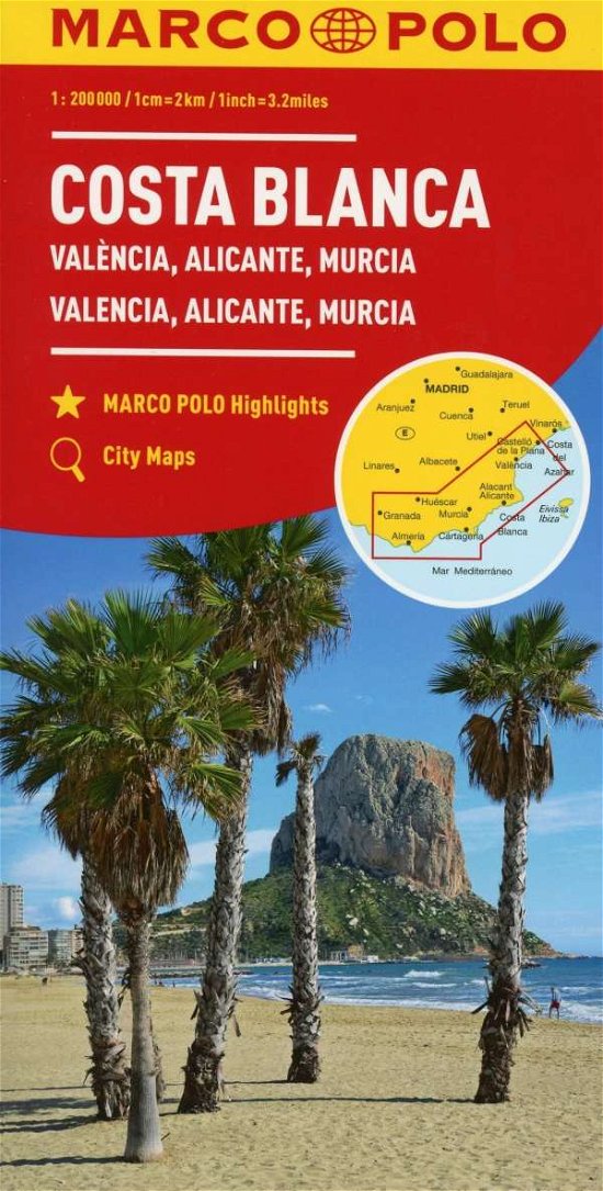 Cover for Marco Polo · Costa Blanca Marco Polo Map (Map) (2022)