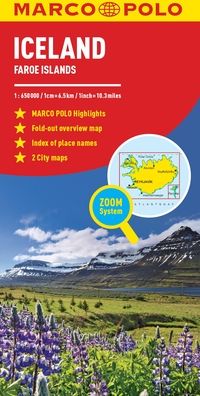 Cover for Marco Polo · Iceland Marco Polo Map - Marco Polo Maps (Map) (2020)