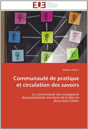 Cover for Florence Thiault · Communauté De Pratique et Circulation Des Savoirs: La Communauté Des Enseignants Documentalistes Membres De La Liste De Discussion Cdidoc (Paperback Book) [French edition] (2018)