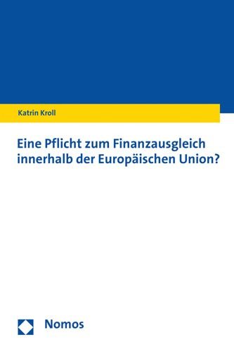 Cover for Kroll · Eine Pflicht zum Finanzausgleich (Bog) (2020)