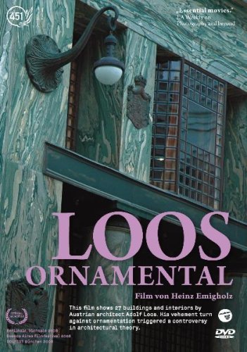 Loos Ornamental - Heinz Emigholz - Elokuva - FILMGALERIE 451-DEU - 9783937045931 - perjantai 6. helmikuuta 2009