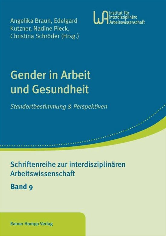 Cover for Braun · Gender in Arbeit und Gesundheit (Book) (2017)