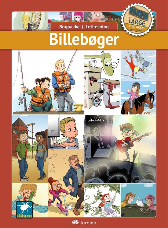 Cover for Bogpakke, letlæsning, fiktion · Bogpakke: Billebøger (LARGE 30 bøger) (Bogpakke) [1. udgave] (2019)