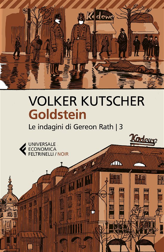 Cover for Volker Kutscher · Goldstein. Le Indagini Di Gereon Rath #03 (Buch)