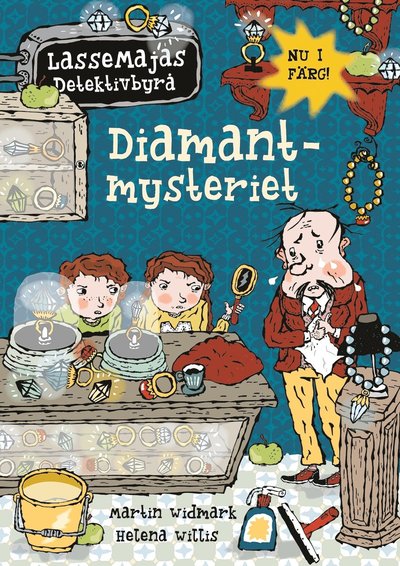 LasseMajas Detektivbyrå: Diamantmysteriet - Martin Widmark - Bøker - Bonnier Carlsen - 9789163871931 - 5. september 2012