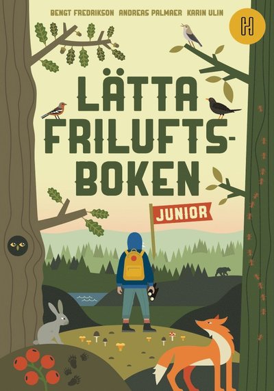 Cover for Bengt Fredrikson · Lätta friluftsboken junior (Bound Book) (2021)