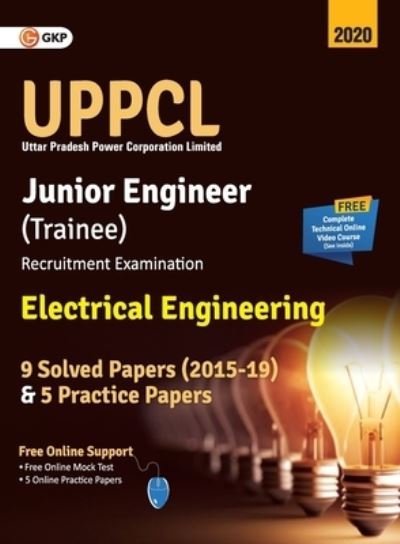 Uppcl 2020 Junior Engineer (Trainee) Electrical Engineering 9 Solved Papers & 5 Practice Paper - Gkp - Libros - G. K. Publications - 9789389310931 - 24 de octubre de 2019