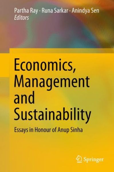 Cover for Economics Management and Sustainability (Book) [1st ed. 2018 edition] (2018)