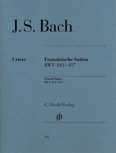 Cover for JS Bach · Französ.Suit.812-817,Kl.HN593 (Book) (2018)