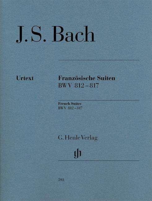 Cover for JS Bach · Französ.Suit.812-817,Kl.HN593 (Bok) (2018)