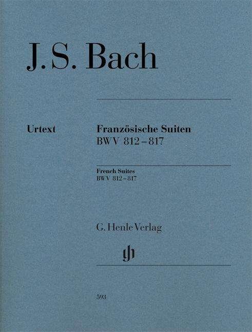 Französ.Suit.812-817,Kl.HN593 - JS Bach - Bücher - SCHOTT & CO - 9790201805931 - 6. April 2018