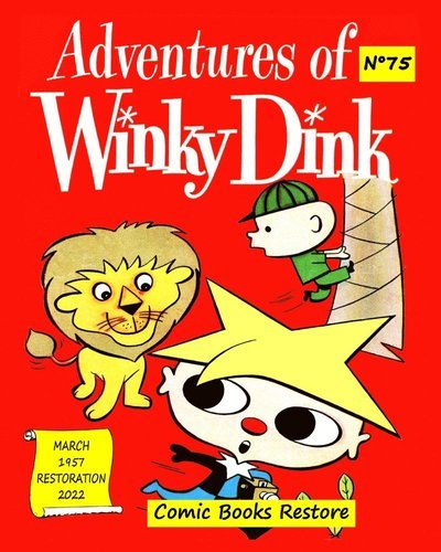 Cover for Comic Books Restore · Adventures of Winky Dink, # 75, March 1957 (Paperback Bog) (2024)