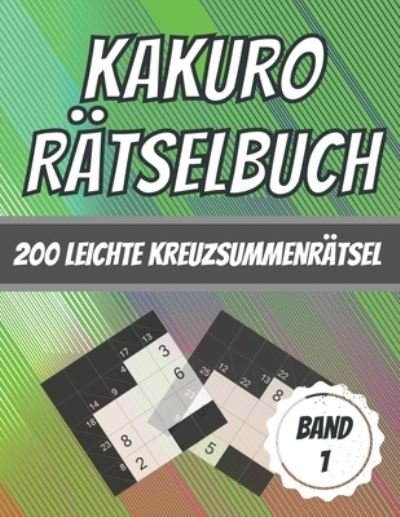Cover for G Dabini · Kakuro Ratselbuch (Paperback Book) (2020)