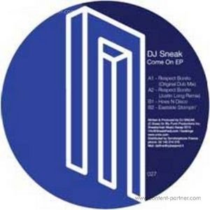 Cover for DJ Sneak · Come on EP Justin Long Remix (12&quot;) (2010)