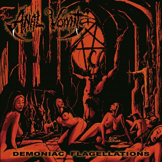 Cover for Anal Vomit · Demoniac Flagellations (Splatter Vinyl) (LP) (2023)