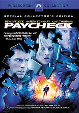 Cover for Paycheck (DVD) (2017)