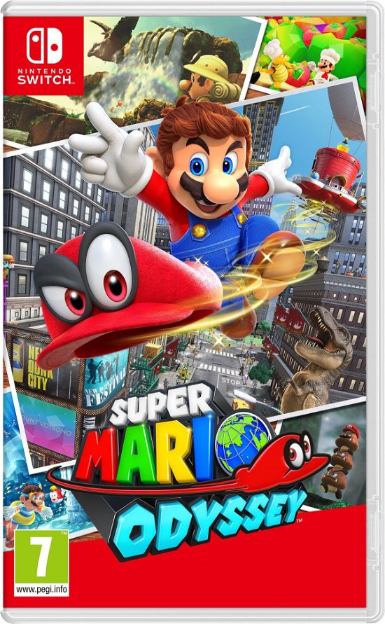 Super Mario Odyssey (uk, Se, Dk, Fi) - Nintendo - Spel - Nintendo - 0045496420932 - 