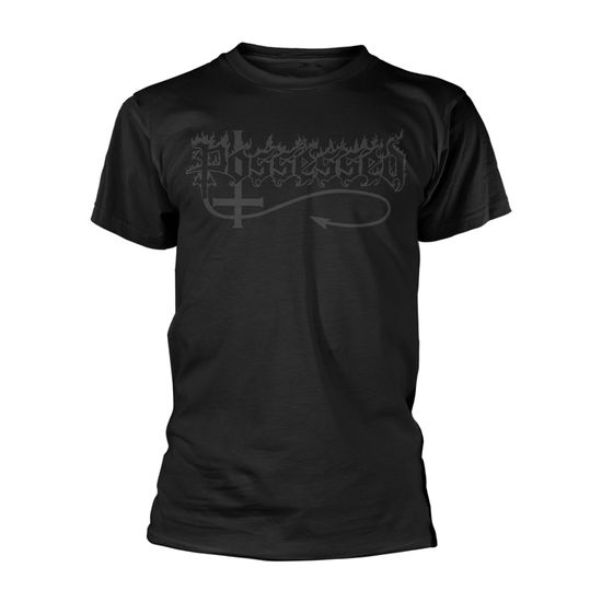 Cover for Possessed · Logo (Black) (T-shirt) [size S] (2025)