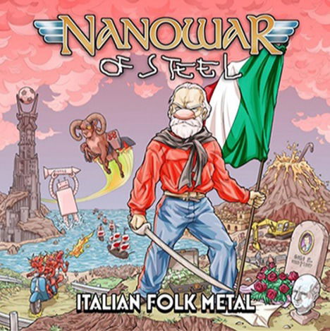 Cover for Nanowar Of Steel · Italian Folk Metal (LP) (2021)