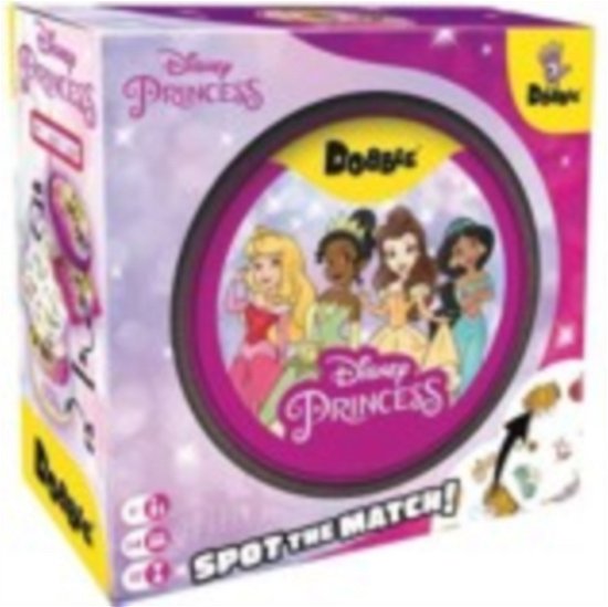 Cover for Dobble Disney Princess 2022 55 card set · Dobble Disney Princess Game (Pocketbok) (2023)