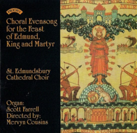 Cover for The Choir of St Edmu · Choral Evensong For The Feast Of Edmund (CD) (1994)