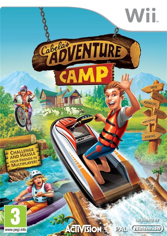 Cover for Activision Blizzard · Cabela's Adventure Camp (Wii) (2011)