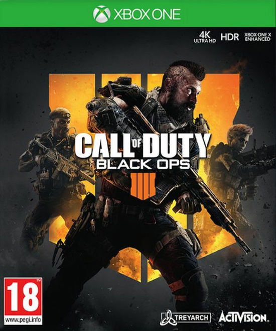 Cover for Call of Duty Black Ops 4 Xbox One (XONE) (2018)