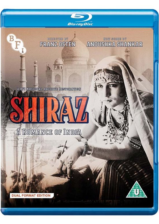 Cover for Shiraz - a Romance of India (D · Shiraz Blu-Ray + (Blu-ray) [Dual Format edition] (2018)