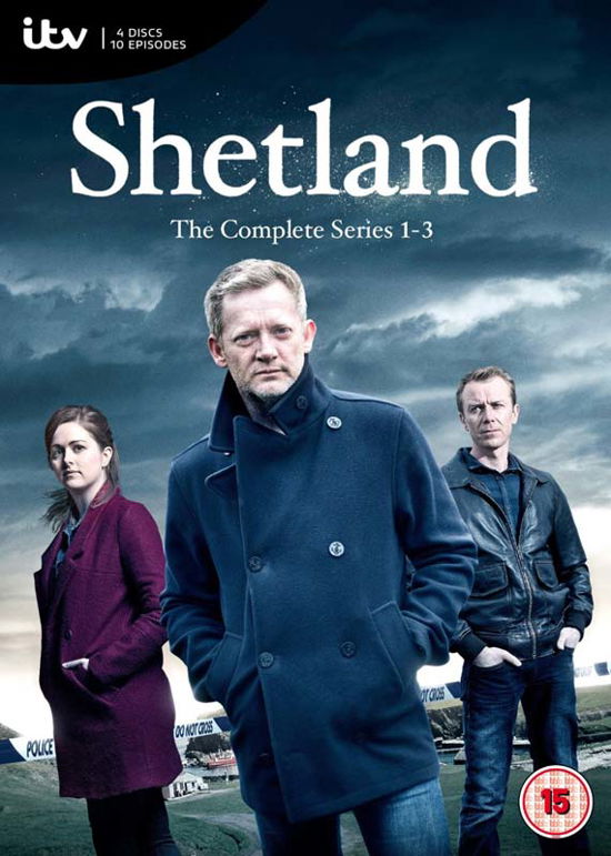Cover for Shetland Series 1  3 · Shetland Series 1 to 3 (DVD) (2016)