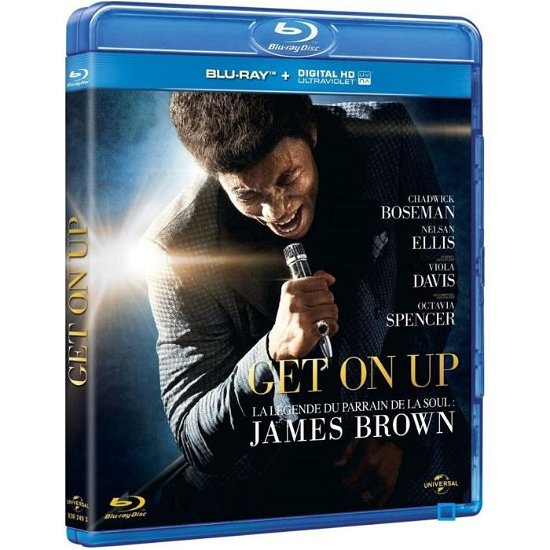 Cover for Chadwick Boseman · Get on up - la vie du parrain de la soul : james brown [Blu-ray] [FR Import] (Blu-ray)