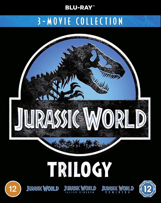 Cover for Jurassic World 3-film Boxset (Blu-ray) (2022)
