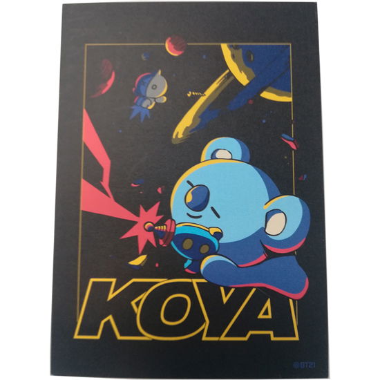 BT21 Postcard: Koya (Standard) - Bt21 - Livros -  - 5054612070932 - 