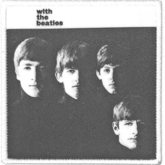 The Beatles Standard Printed Patch: With the Beatles Album Cover - The Beatles - Merchandise -  - 5056170691932 - 