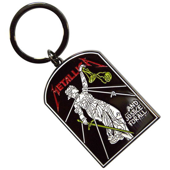 Cover for Metallica · Metallica Keychain: And Justice For All Tombstone (MERCH)