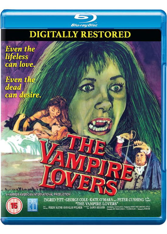 Cover for The Vampire Lovers Blu-ray · Vampire Lovers. The (Blu-ray) [Remastered edition] (2014)