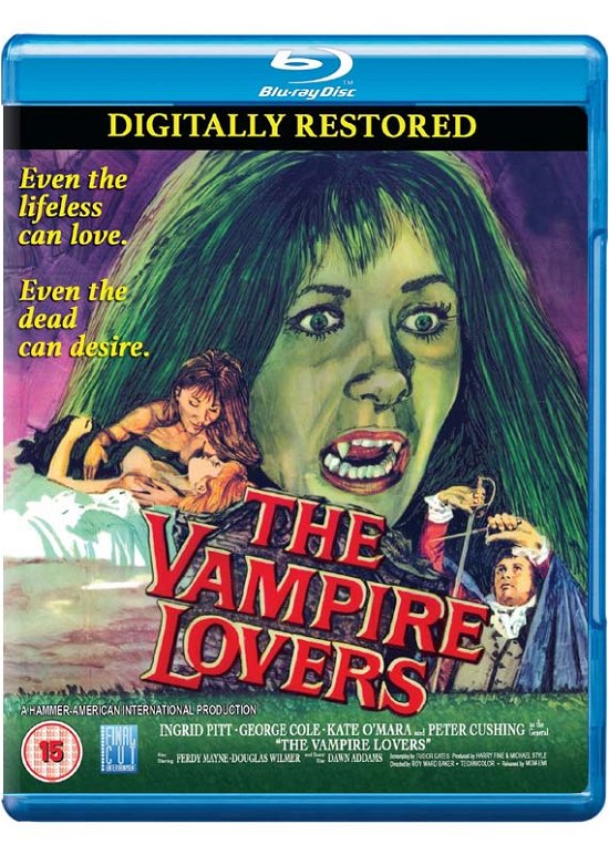 Cover for The Vampire Lovers Blu-ray · The Vampire Lovers (Blu-ray) [Remastered edition] (2014)