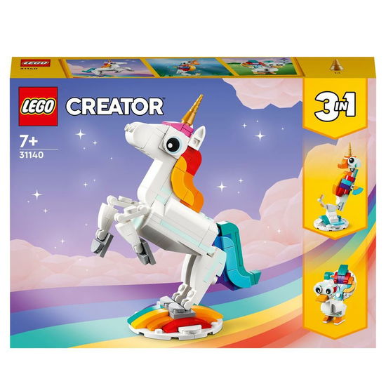 Cover for Lego: 31140 · Creator - Unicorno Magico (MERCH)