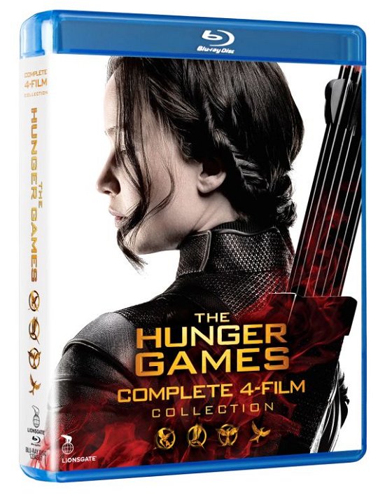 The Hunger Games - Complete 4-Film Collection - Jennifer Lawrence - Film -  - 5708758716932 - 22. marts 2016