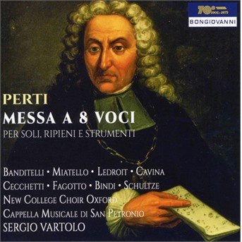 Cover for Perti / Vartolo · Messa a 8 Voci (CD) (2018)
