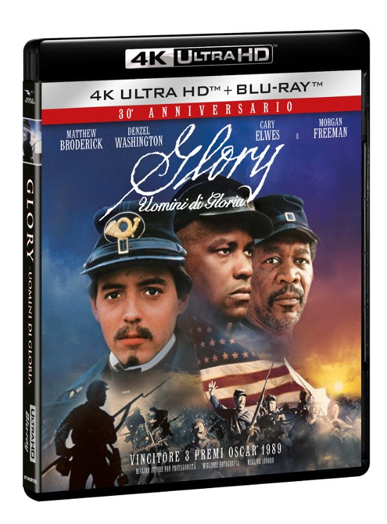 Cover for Cast · Glory - Uomini Di Gloria - 4k (4k+br) (Blu-ray)