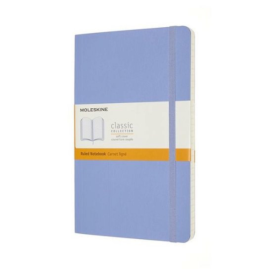 Moleskine Large Ruled Softcover Notebook: Hydrangea Blue - Moleskin - Bøger - MOLESKINE - 8056420850932 - 20. februar 2020