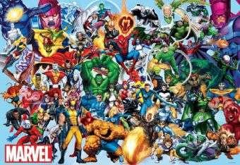 Marvel Heroes 1000pc Jigsaw Puzzle -  - Merchandise - PAUL LAMOND/UNIVERSTIY GAMES - 8412668151932 - June 25, 2021