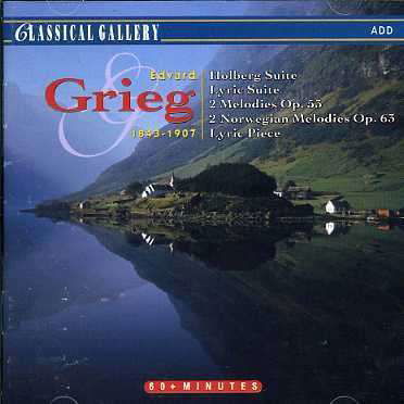 Holberg Suite / Lyric Suite - Edvard Grieg - Muzyka - CLASSICAL GALLERY - 8712177018932 - 14 kwietnia 2016