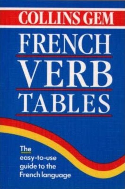 Cover for HarperCollins Publishers · Collins Gem French Verb Tables (Paperback Book) (1996)