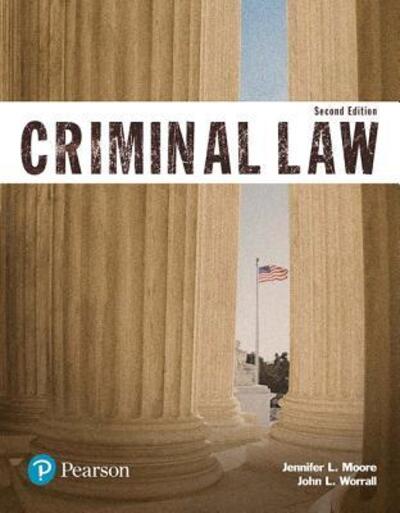 Cover for John L. Worrall · Criminal Law (Justice Series), Student Value Edition Plus REVEL -- Access Card Package (Book) (2017)