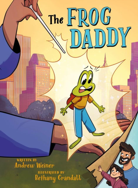 Cover for Toni Yuly · The Frog Daddy (A Graphic Novel) (Hardcover Book) (2025)