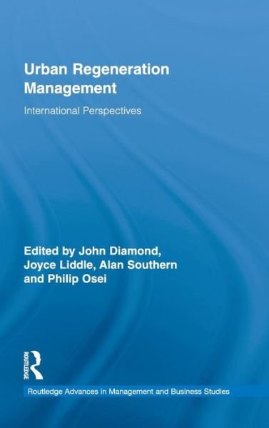 Cover for John Diamond · Urban Regeneration Management: International Perspectives - Routledge Advances in Management and Business Studies (Inbunden Bok) (2009)