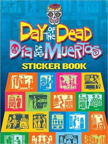 Cover for Kwei-lin Lum · Day of the Dead / Dia de los Muertos Sticker Book - Dover Stickers (Pocketbok) (2009)