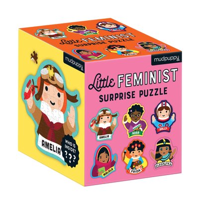 Little Feminist Surprise Puzzle - Lydia Ortiz - Gesellschaftsspiele - Galison - 9780735359932 - 1. August 2019