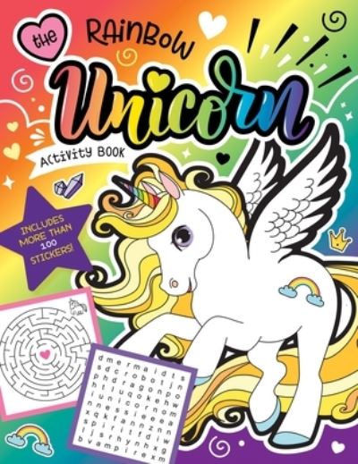 Cover for Glenda Horne · The Rainbow Unicorn Activity Book: Magical Games for Kids with Stickers! (Paperback Book) (2021)